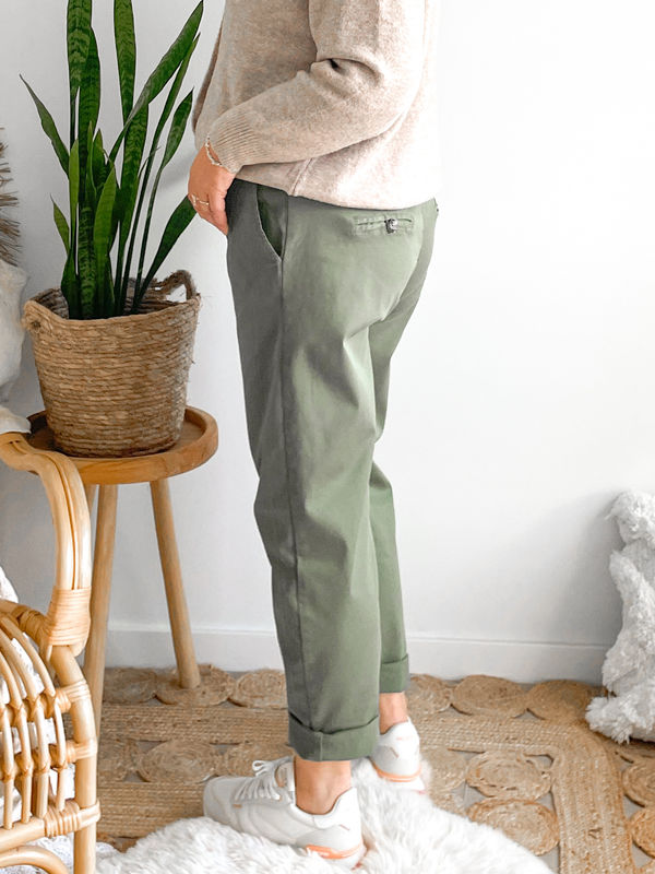 Pantalon Manu kaki