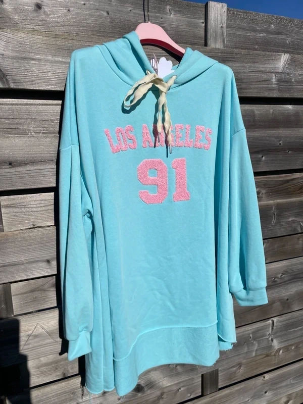 Sweat LA turquoise 