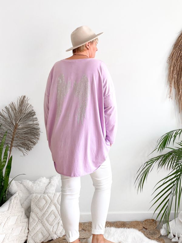 T shirt Love angel lila T shirt Love angel lila