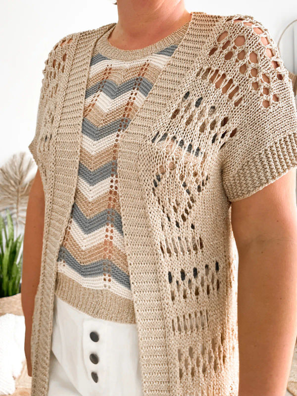 Gilet lurex Ziggi Gilet lurex Ziggi
