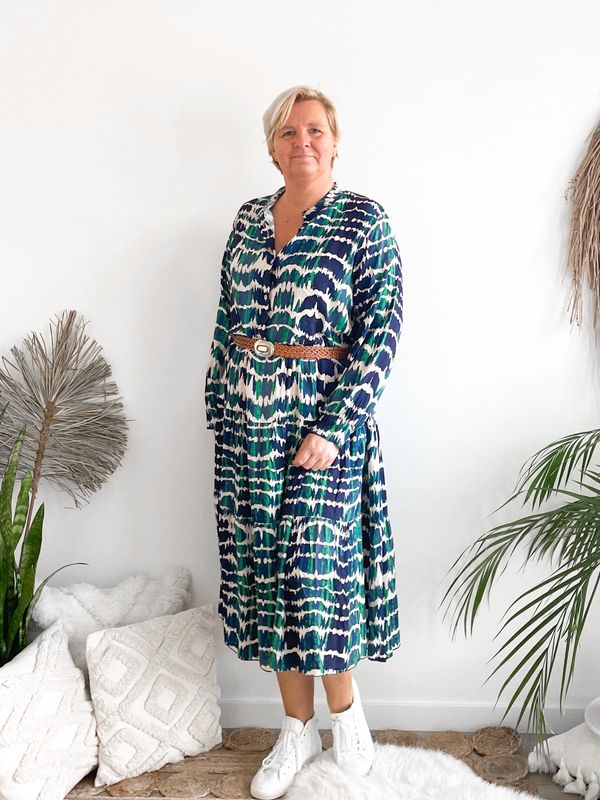 Jurk Milly marine Jurk Milly marine