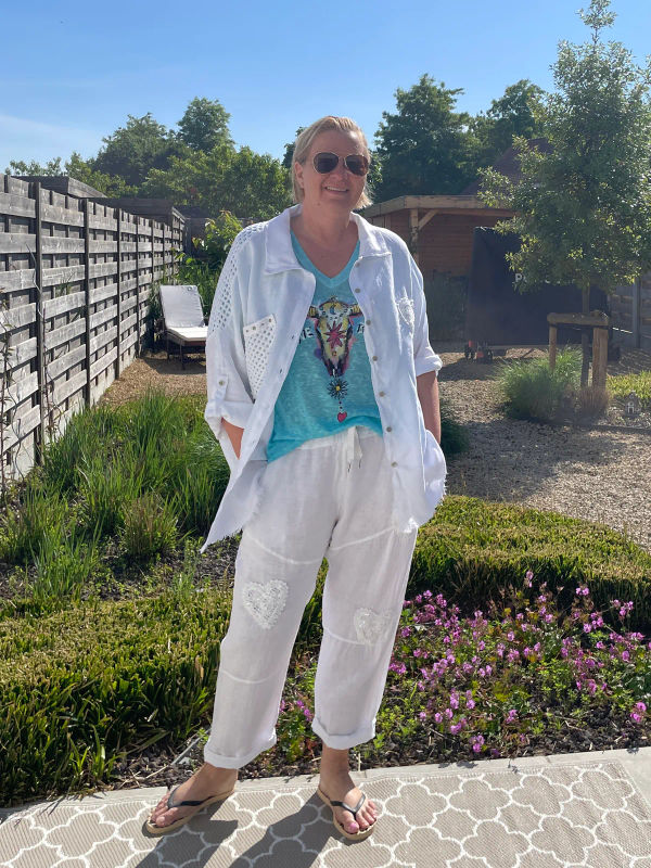 Blouse Agathe blanc