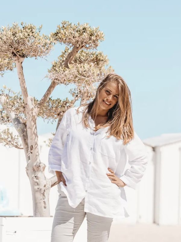 Blouse Samira linnen Blouse Samira linnen