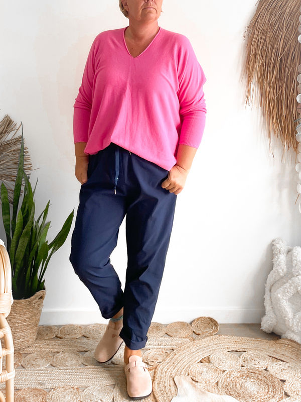 Trui Lilou fuchsia Trui Lilou fuchsia