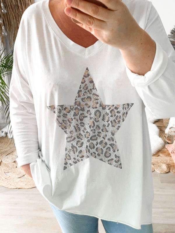 T shirt Ster wit T shirt Ster wit