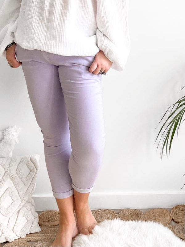 Broek Louisa lila Broek Louisa lila