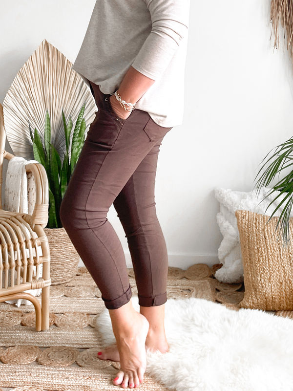 Broek Jessy choco Broek Jessy choco