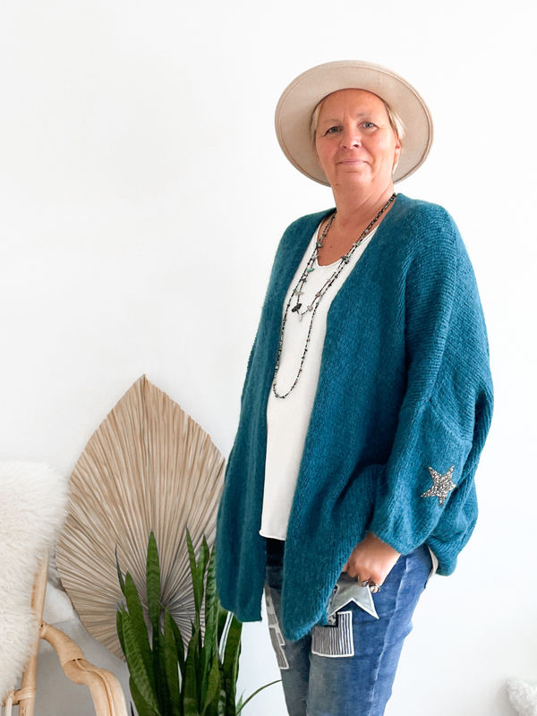Gilet Eloise petrol Gilet Eloise petrol