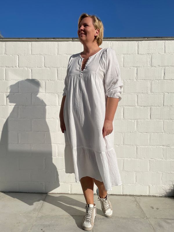 Jurk Romée Coconut cream Jurk Romée Coconut cream