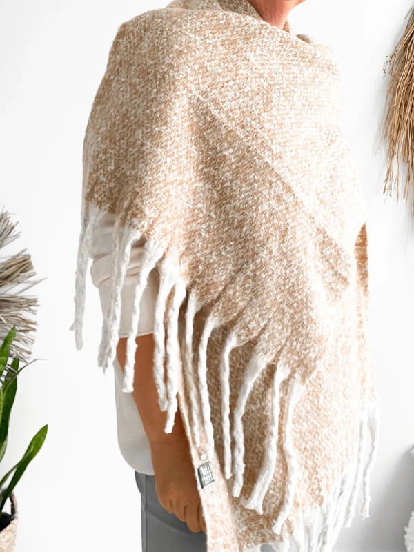 Sjaal beige Sjaal beige