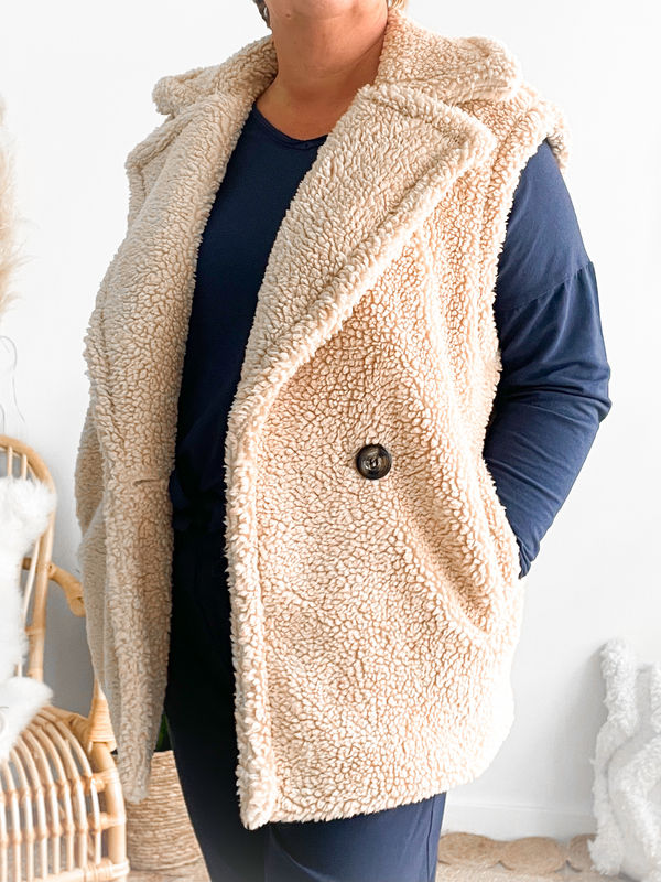 Vest Foxy beige Vest Foxy beige
