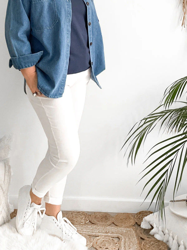 Broek Louise wit Broek Louise wit