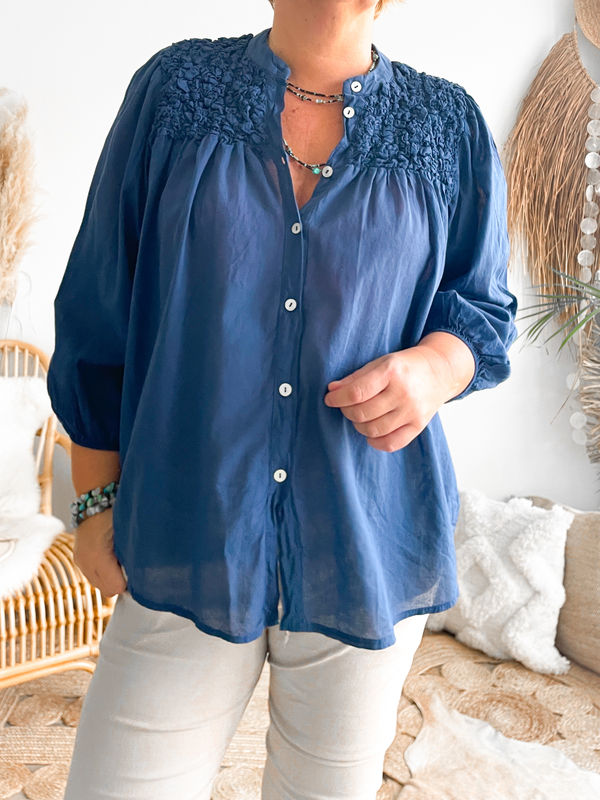 Blouse Maya marine Blouse Maya marine