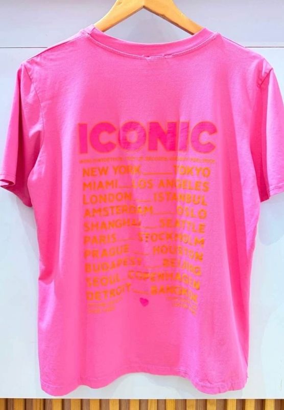 T shirt Iconic fuchsia 