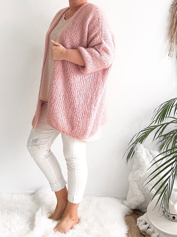 Gilet Maaike oudroze Gilet Maaike oudroze