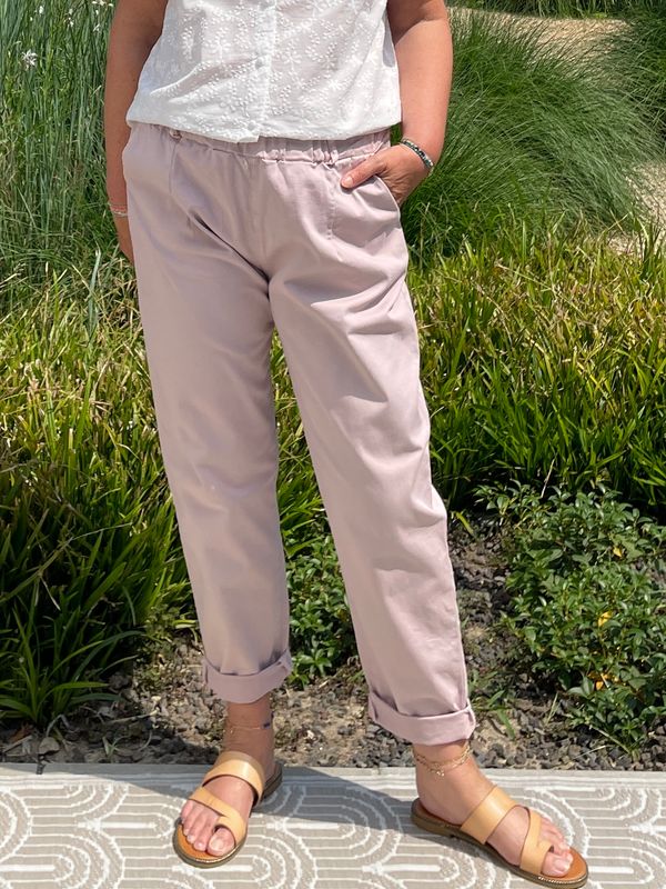 Broek Ilo  roze 
