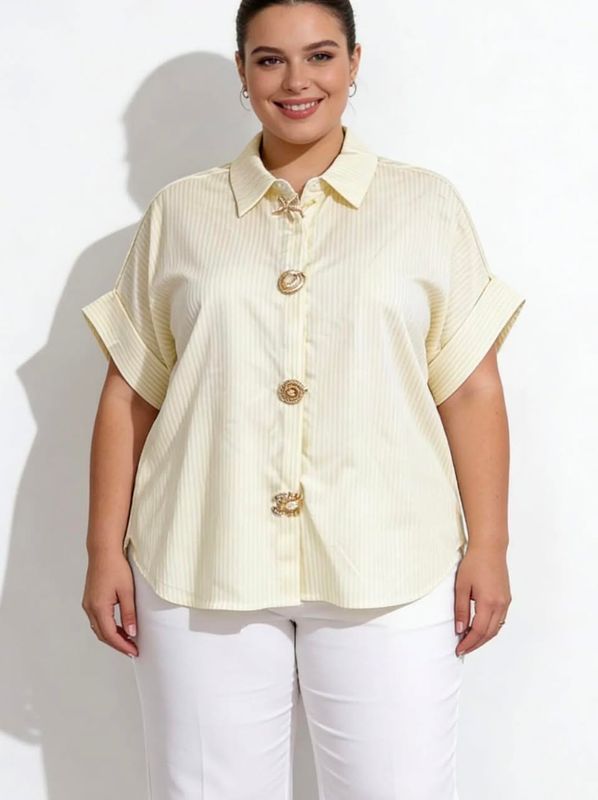 Blouse Lieke geel Blouse Lieke geel