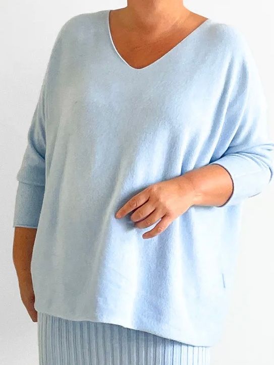 Trui Valentine blauw Trui Valentine blauw