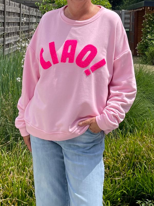 Sweater Ciao roze 