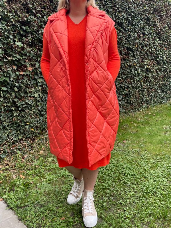 Bodywarmer Lily oranje Bodywarmer Lily oranje