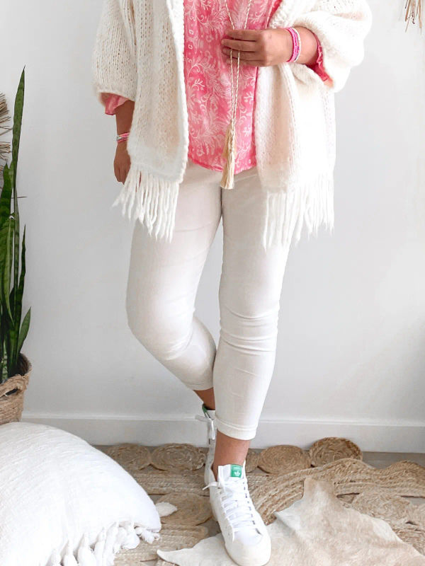 Broek Anissa ecru Broek Anissa ecru