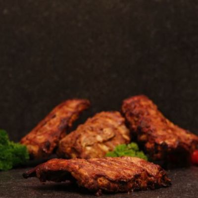 2x Gebakken ribben 1pers.