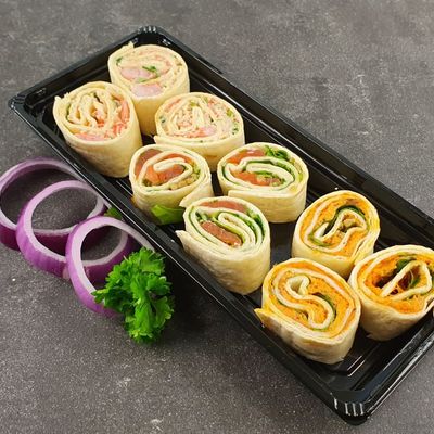 1x Wraptrio, 2x Japanse Zalm Ring