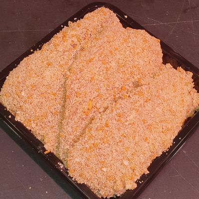 1x Gepaneerde kip schnitzel (3 stuks)