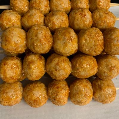 1x brochet kippenballetjes curry 4 stuks 