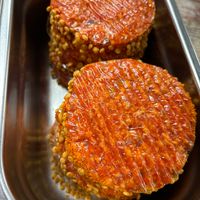 2x Kaasburger, 2x Chorizoburger, ...