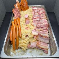 625g Zuurkool huisbereid, 1x KIPPEN lasagne  (+/- 25 min 180°c) (1230)