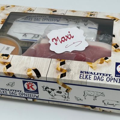 1x Zaterdag afsluitpakket Maxi (afhalen tussen 15u00 - 17u30)