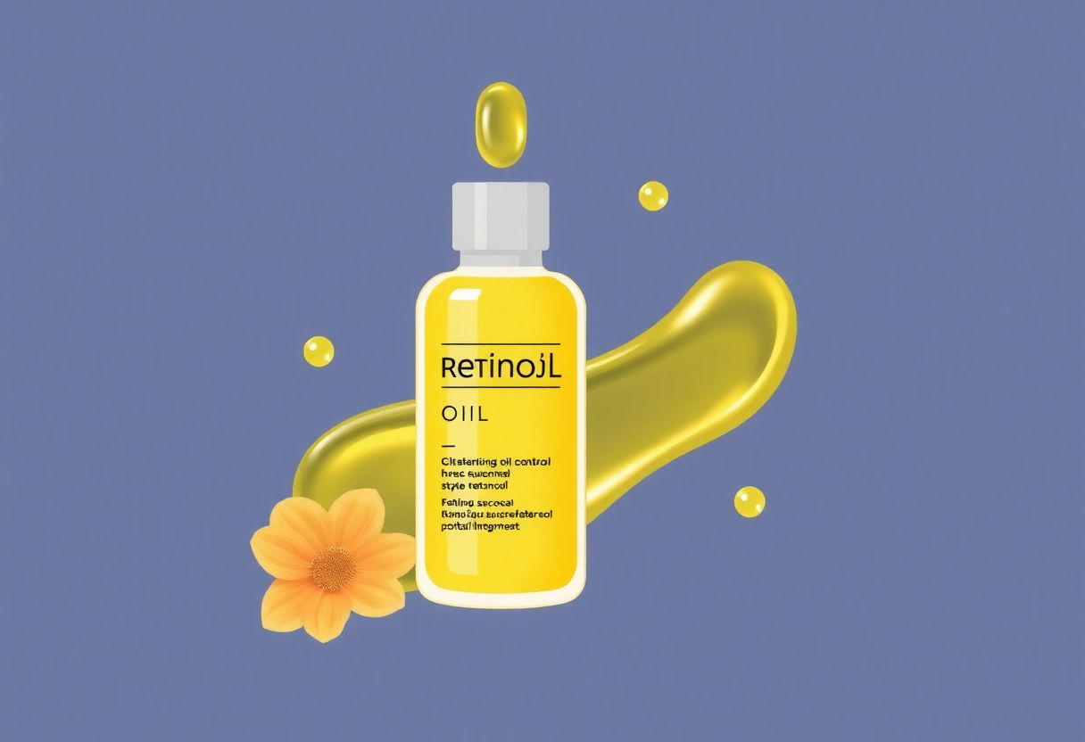 Oil control retinol product