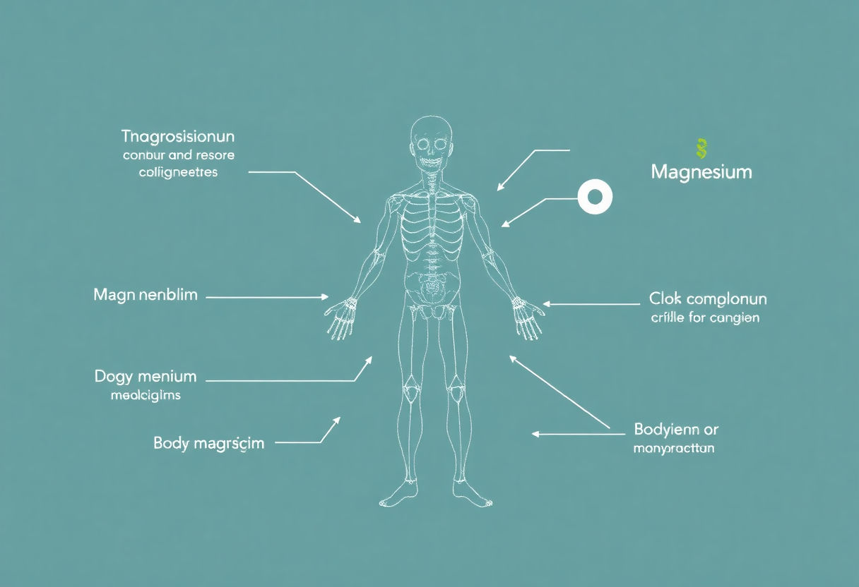 Magnesium's role in bodily functions
