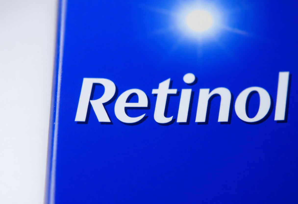 Close-up of Elf Retinol product packaging