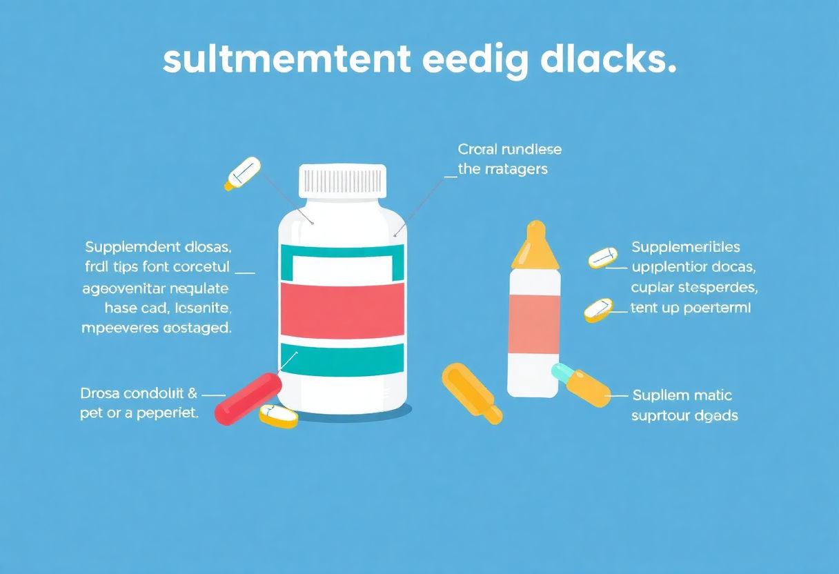 Supplement dosage guidelines