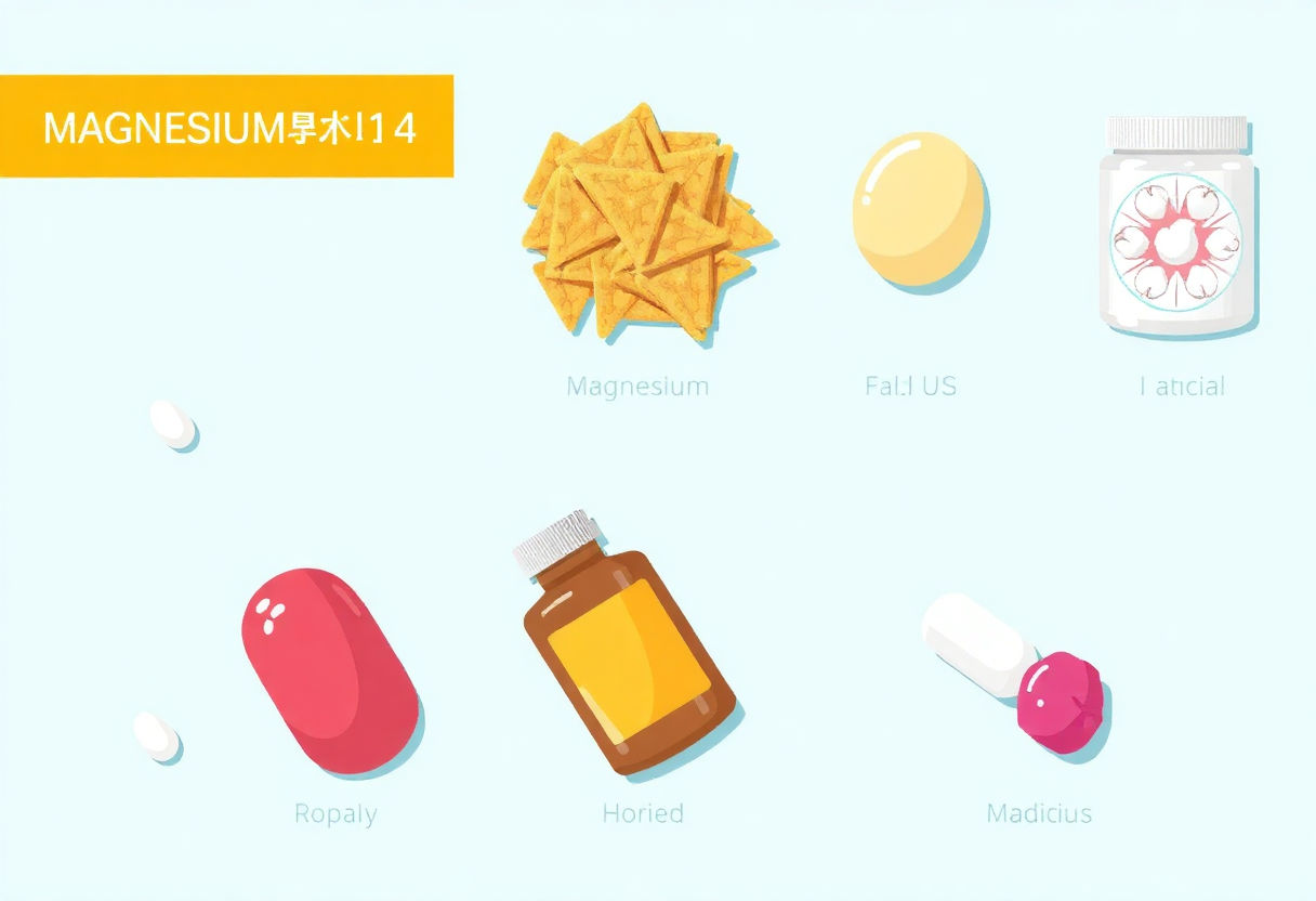 Different types of magnesium supplements