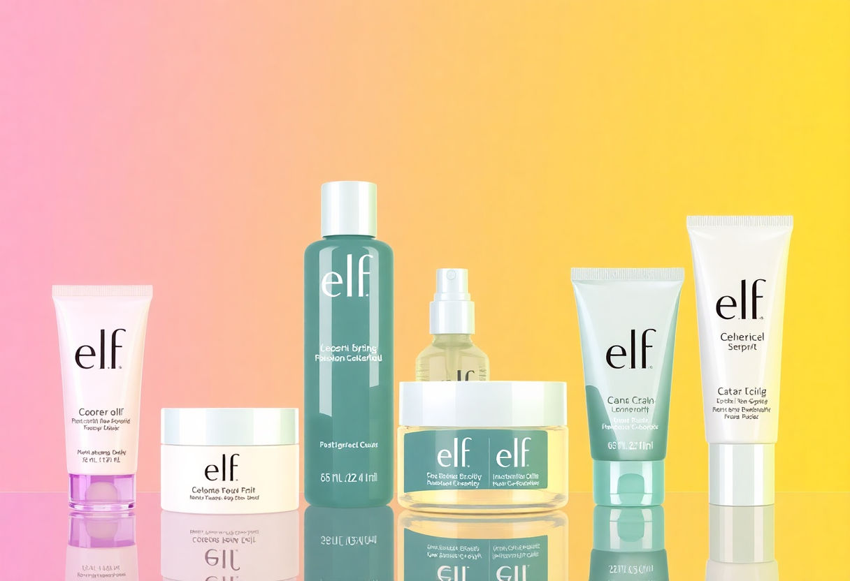 Elf's skincare product line