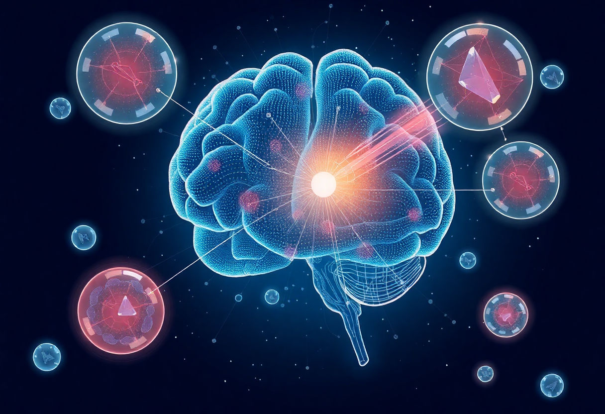 Illustrated mechanisms of cognitive enhancement by magnesium.