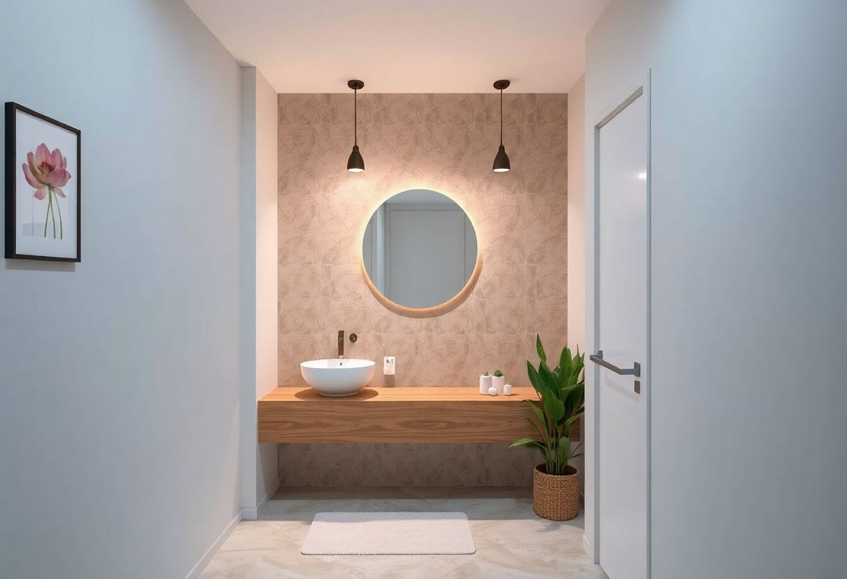Illuminazione bagno funzionale ed estetica
