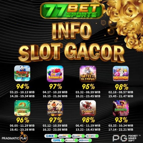 RTP LIVE: Info RTP SLOT Gacor Hari Ini, RTP LIVE SLOT Malam Ini Pragmatic Play