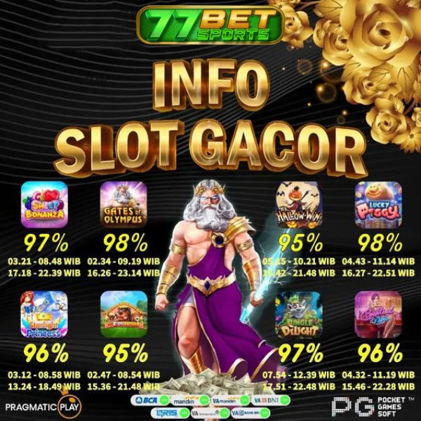 77BETSPORTS Info Slot Gacor Hari Ini, Link Slot777 Gampang Menang Terpercaya
