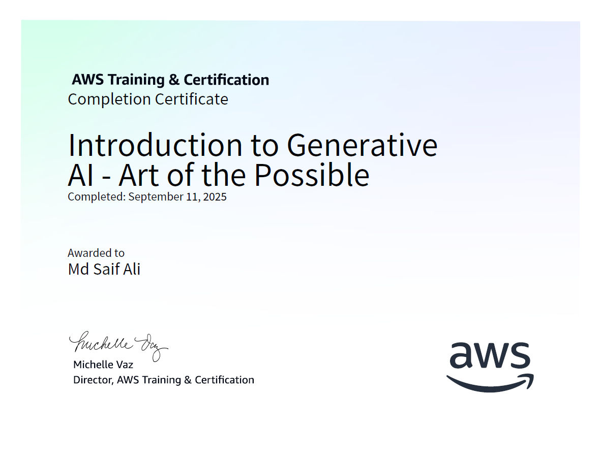 Certificate 2
