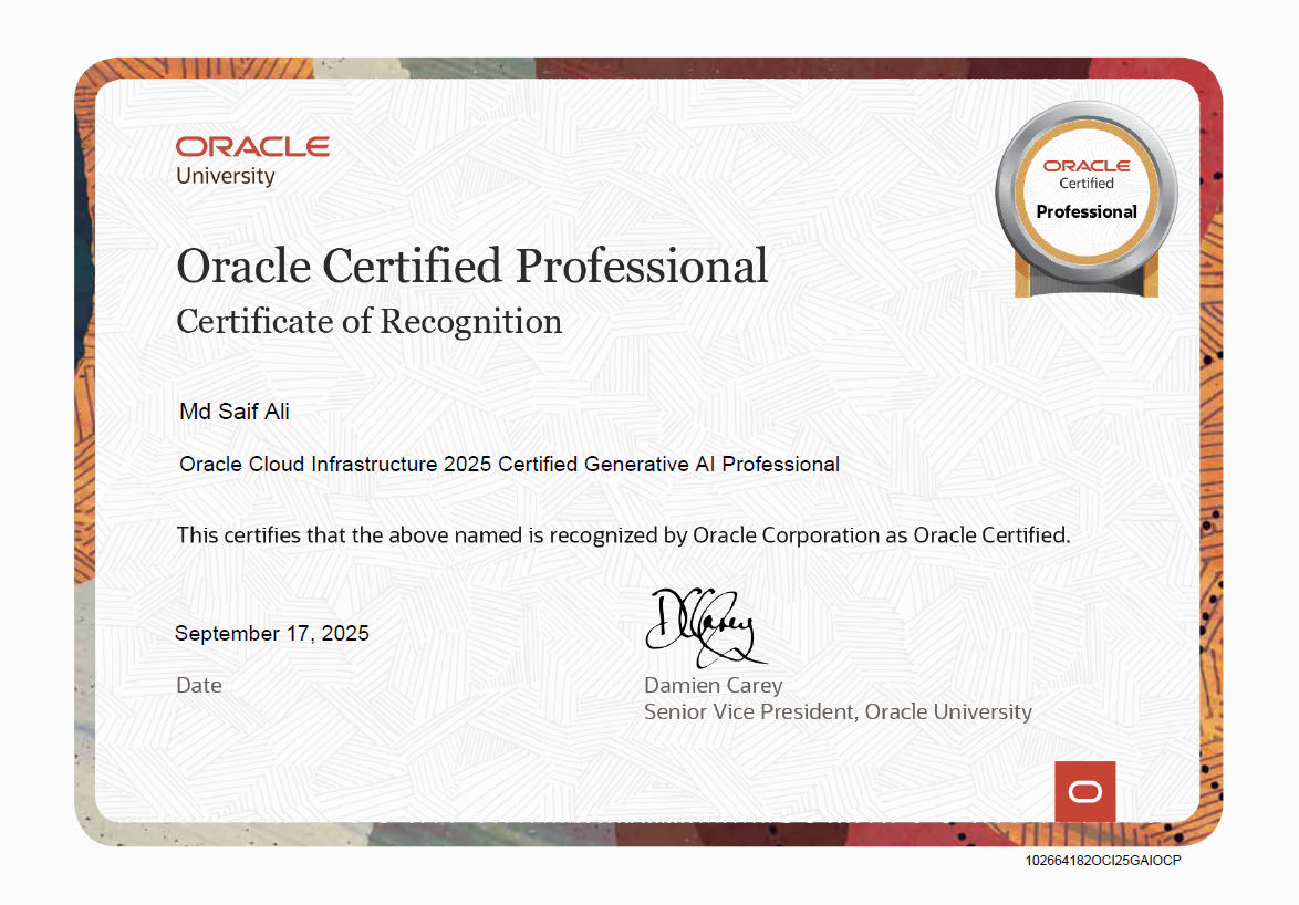 Certificate 3