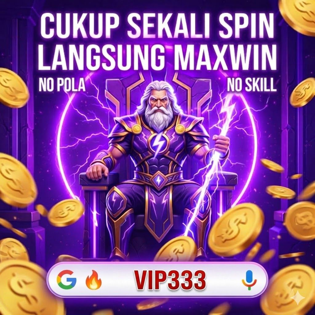 VIP333: Login Link Slot Online Anti Rungkat Malam Ini Dengan Deposit Receh image 1