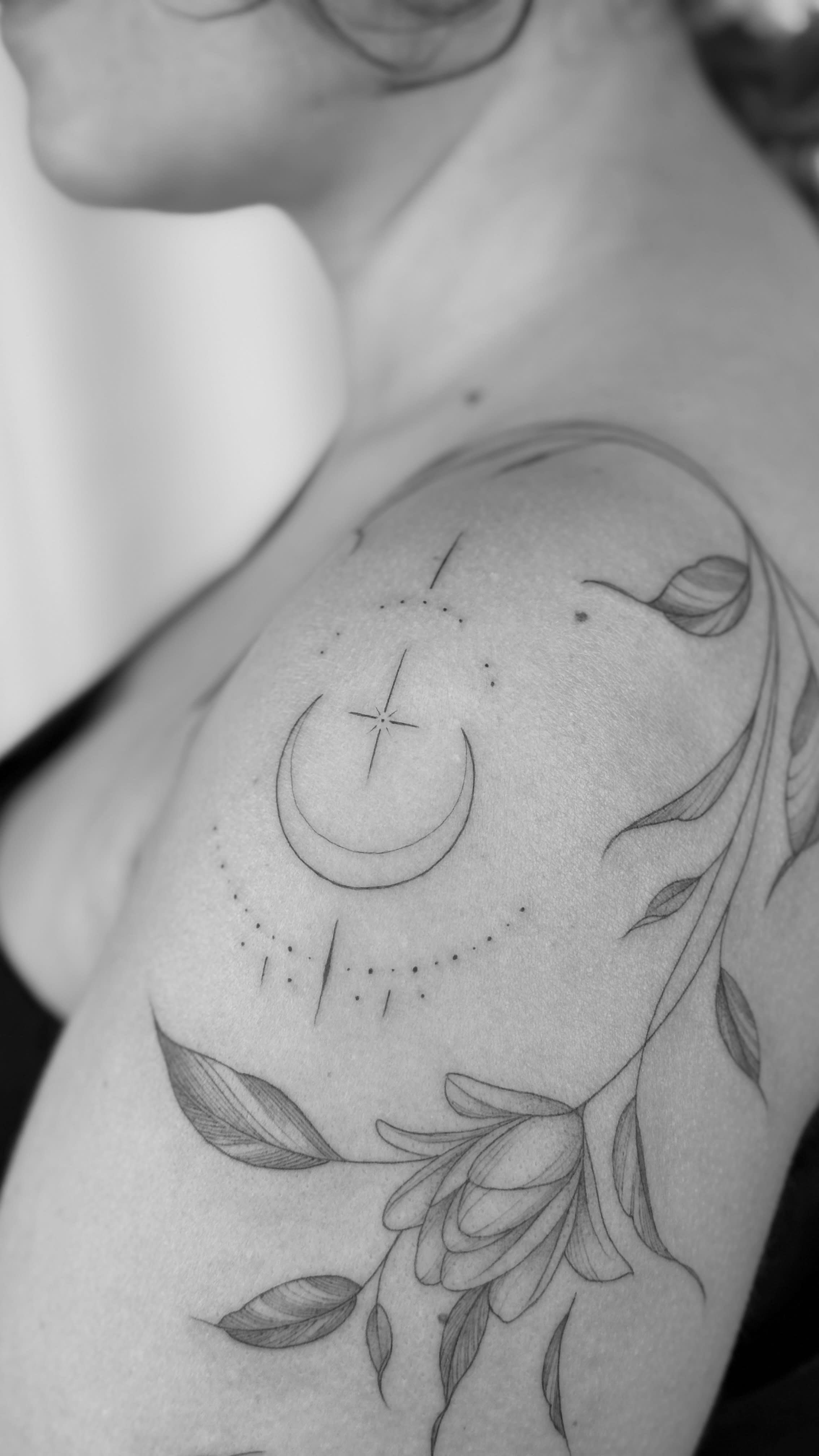 Floral tattoo