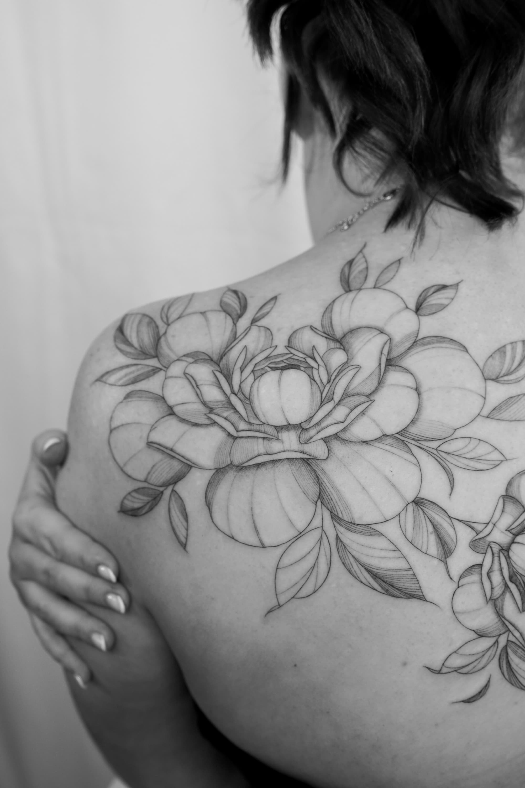 Floral tattoo