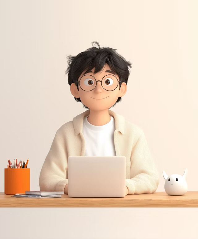 APIs vs MCPs Illustration in 4D Cartoon Style