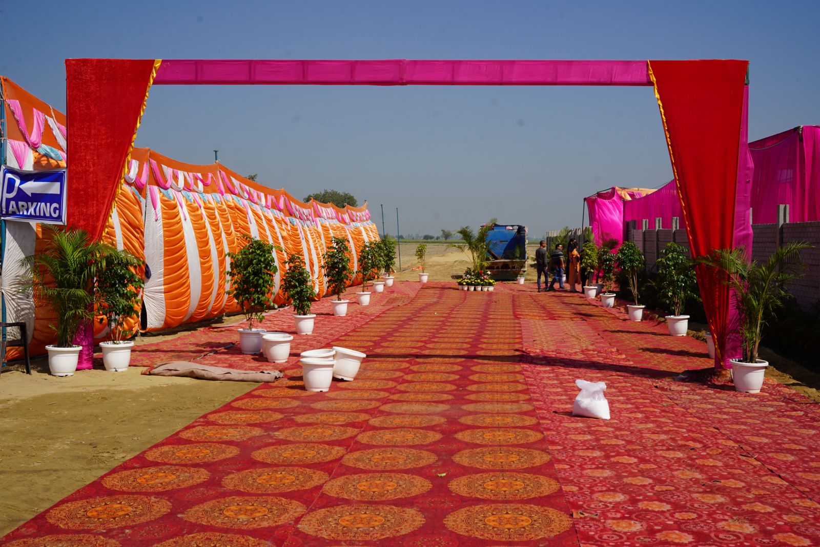 Brij Vrinda Farmland Development Progress
