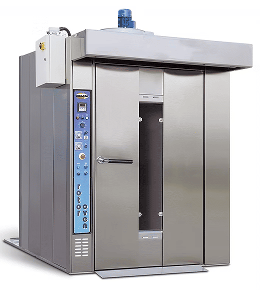 Rotory Oven Diesel Burn - 150 pieces of bread per cycle Tray dimension 600 x 800mm